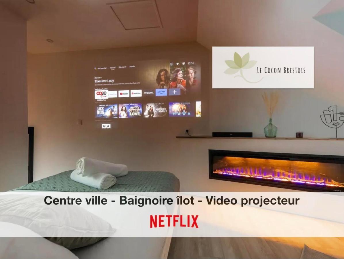 Le Cocon Brestois - Centre Ville Ngoại thất bức ảnh